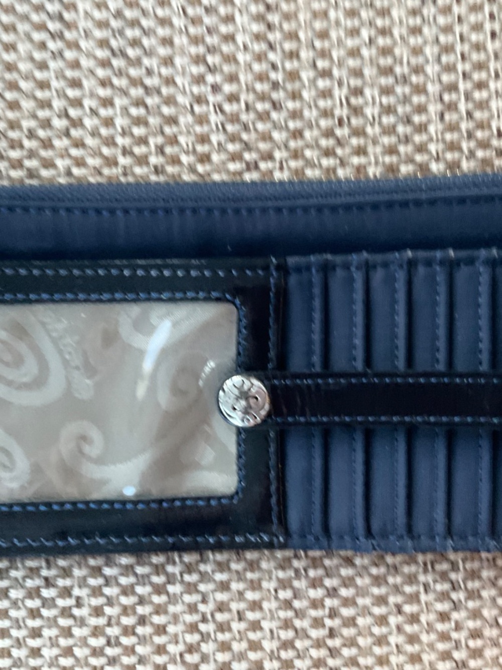 Blue Brighton card holder,medium. - Picture 2 of 7